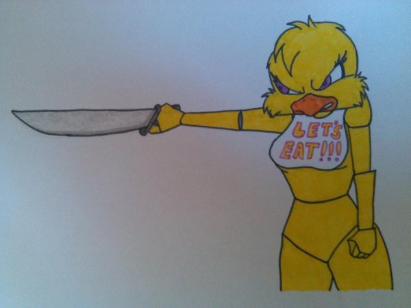 Нарисовать АНИМАТРОНИКА чику