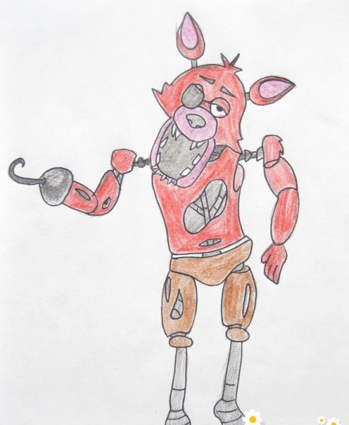 Рисунки Фокси из 5 ночей с Фредди