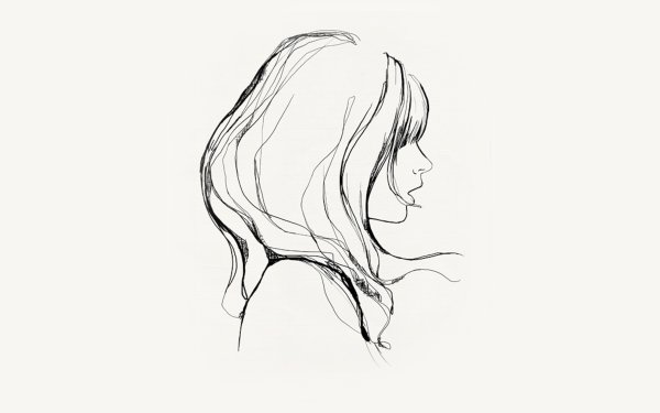 Девушка рисунок