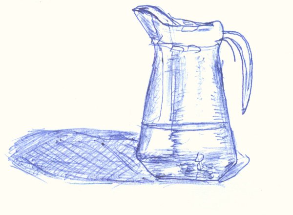 Кувшин рисунок