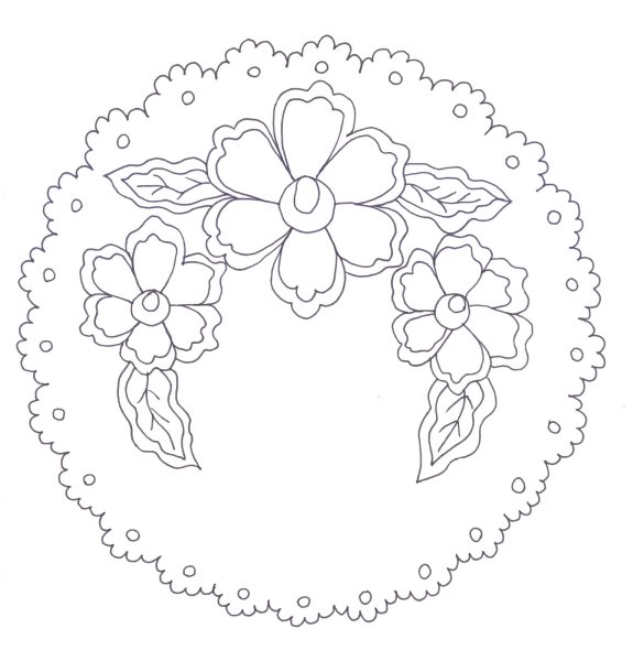 Салфетка раскраска для детей