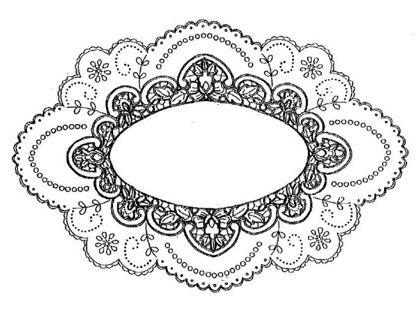 Салфетка раскраска