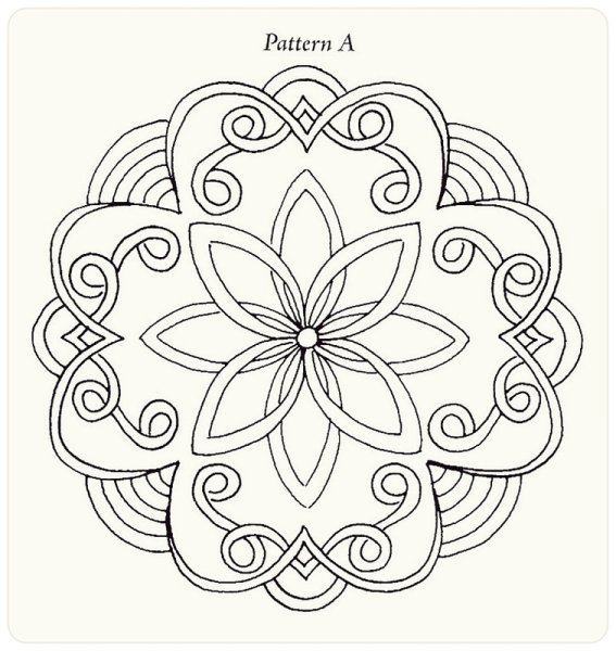 Мандала простая