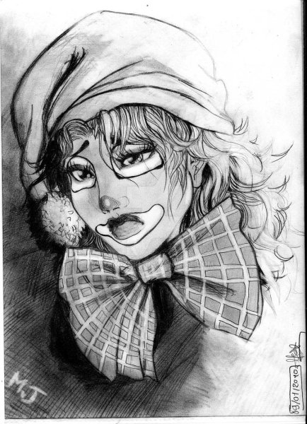 Клоун ПЕННИВАЙЗ для срисовки