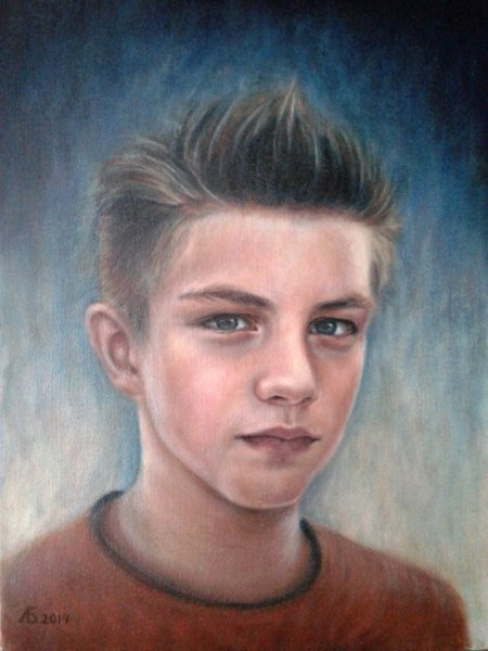 Портрет подростка мальчика