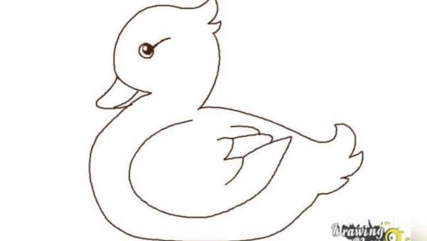 Рисуем уточку с детьми