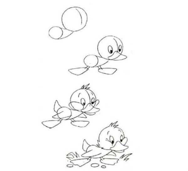Рисование утки