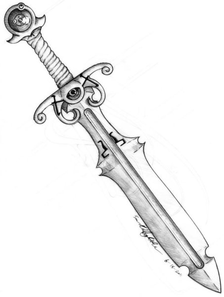 Кинжал скетч