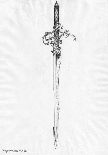 Меч эскиз