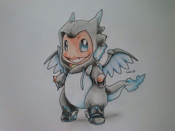 Покемоны карандашом