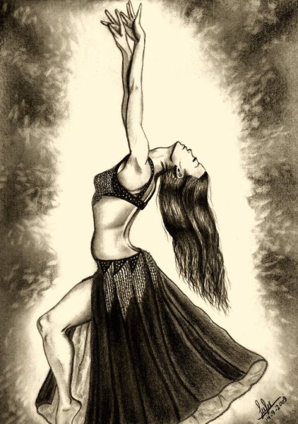 Живопись Давид Бадзагуа балерина