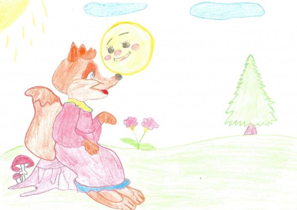 Рисунки из сказок цветные