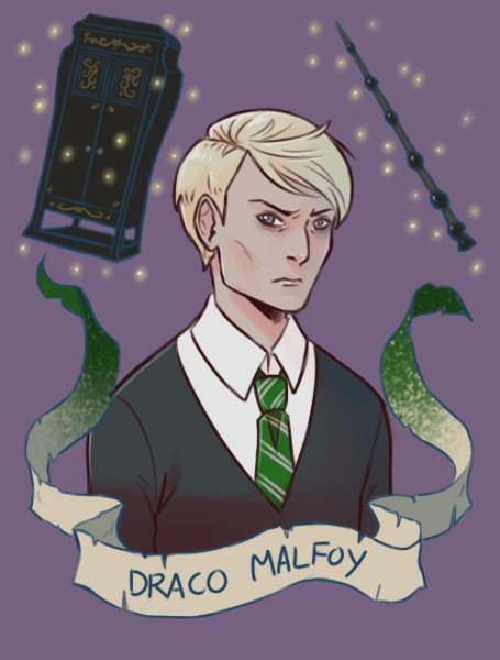 Драко Малфой для срисовки