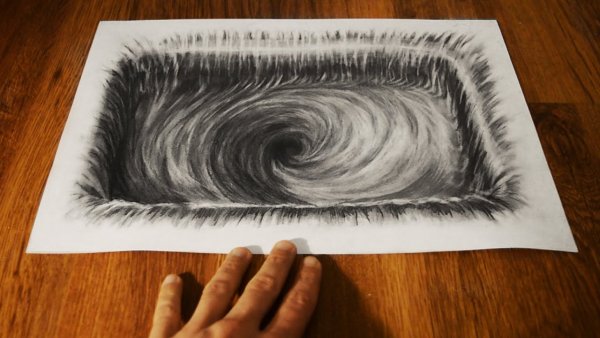 3d рисунки карандашом