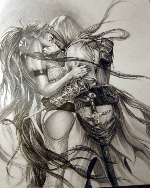 Фэнтези карандашом