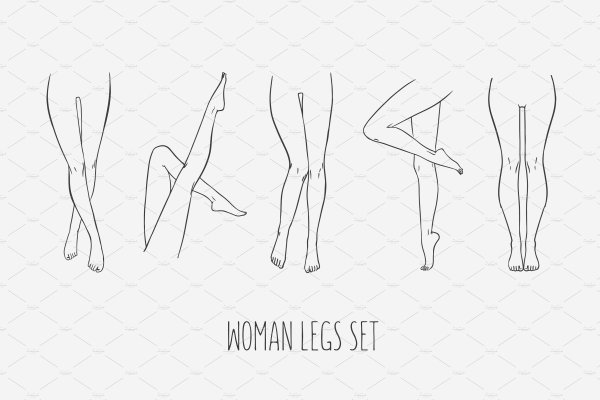 Ноги рисунок