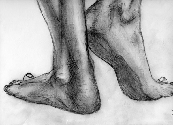 Наброски ног