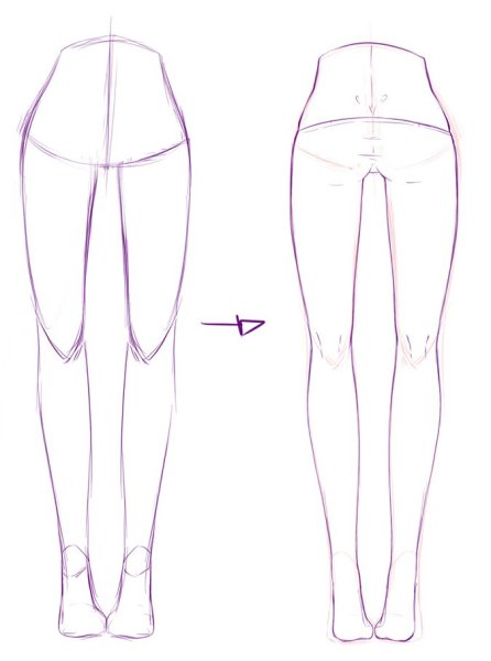 Зарисовки стопы