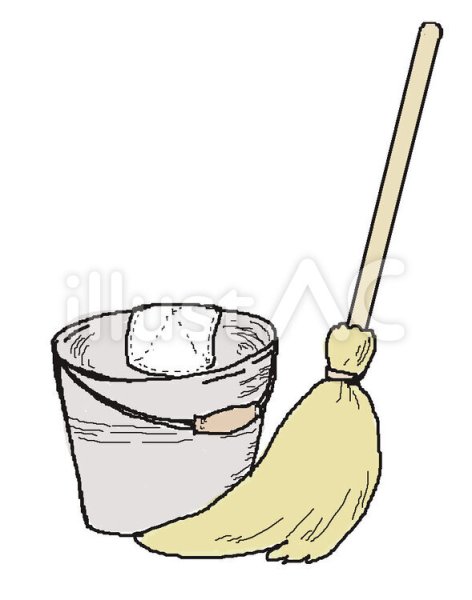 Швабра ведро веник