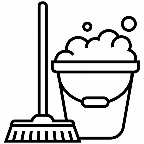 Швабра карандашом