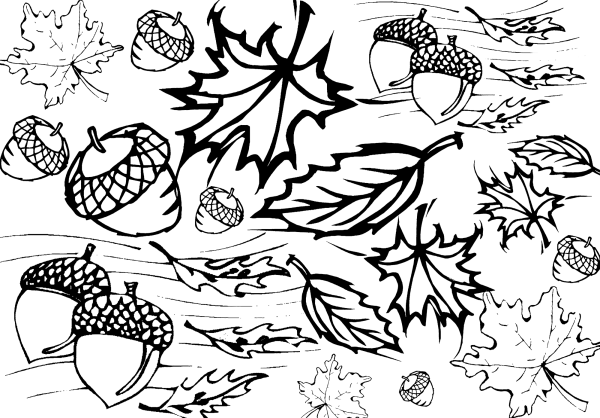 Рисунок на тему осень