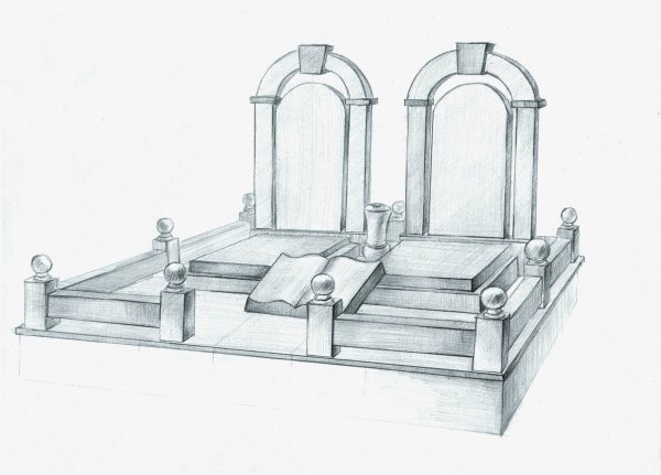 Надгробие эскиз