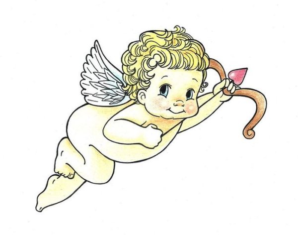 Ангел рисунок