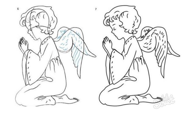 Ангел для рисования