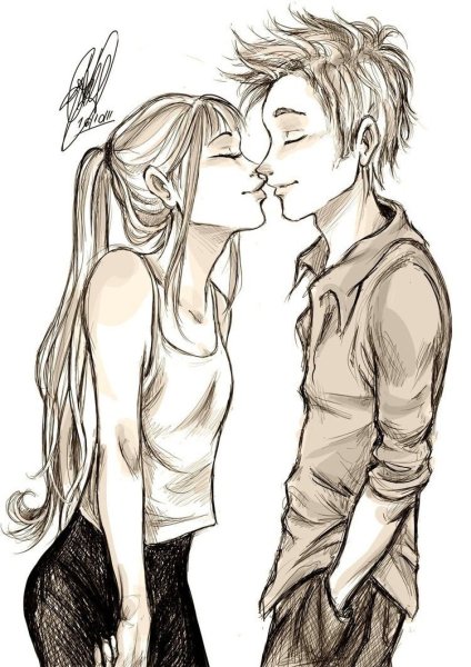 Парень рисунок