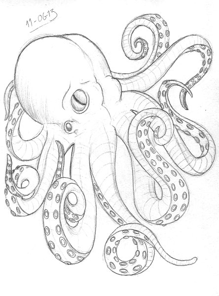 Спрут Кальмарыч осьминог