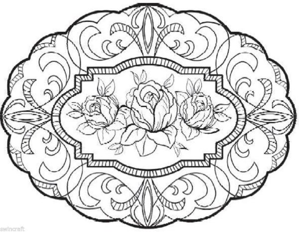 Эскиз тарелки