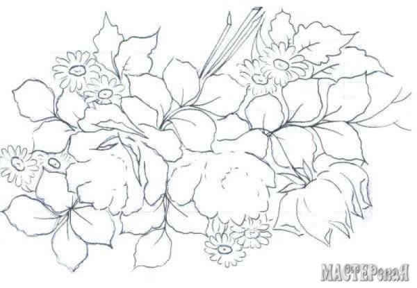 Узоры для вышивки гладью