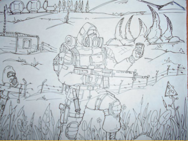 Зарисовки артефактов