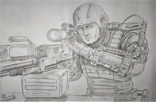 Противогаз разукрашенный