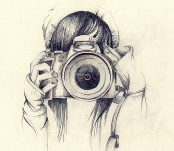 Фотоаппарат рисунок