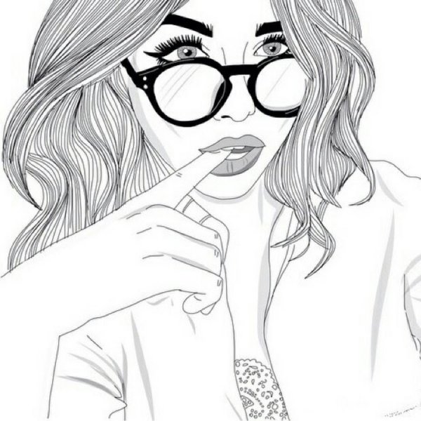 Крутые раскраски для девочек