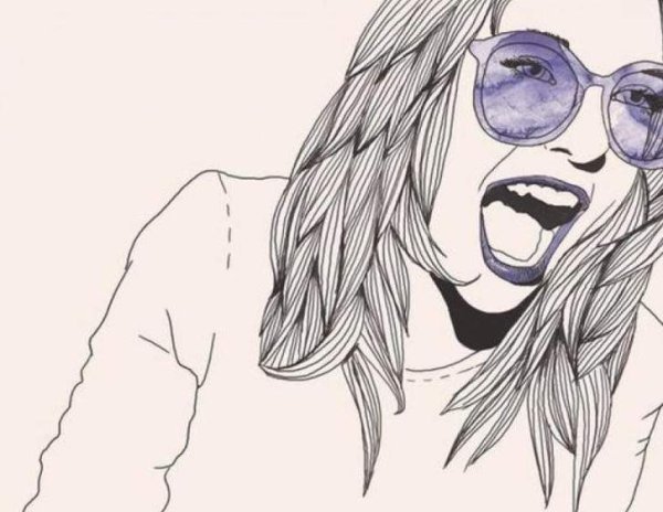 Раскраски модные девочки крутые