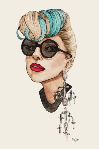 Фэшн иллюстрация