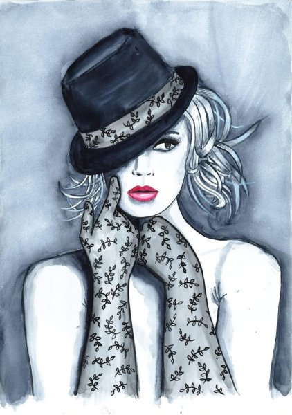 Модные иллюстрации