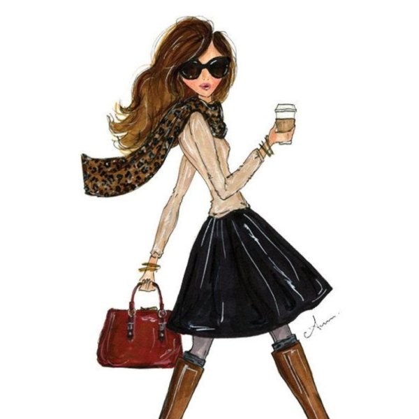 Стильные иллюстрации