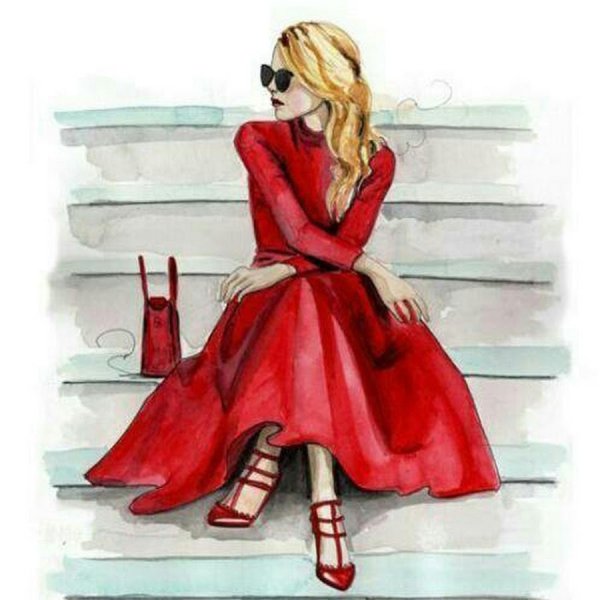 Holly Nichols Fashion иллюстрации