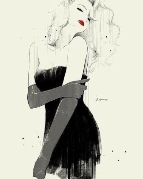 Модные рисунки