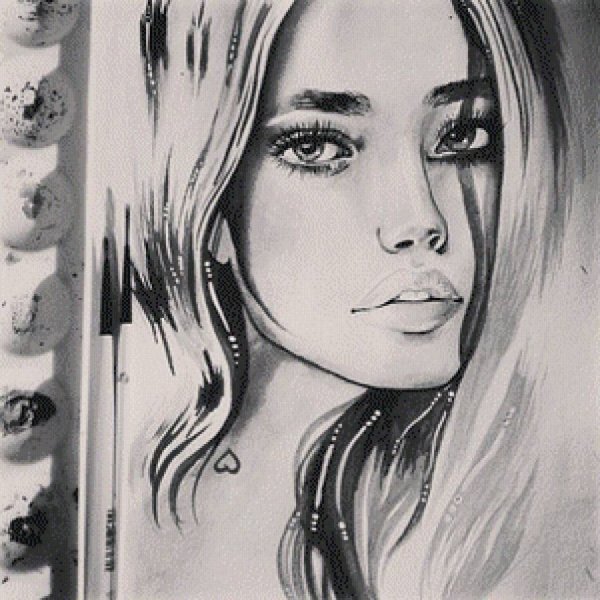 Авы карандашом