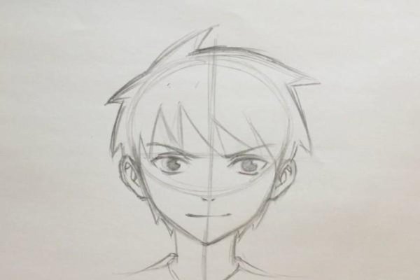 Аниме лицо мальчика