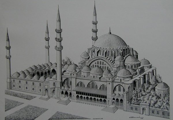 Мечеть эскиз
