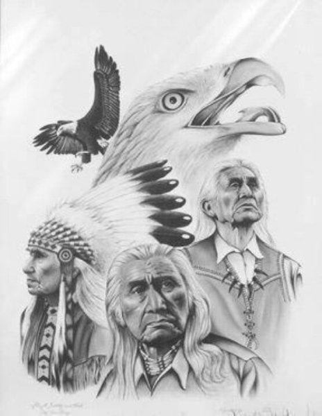 Индейцы скетч