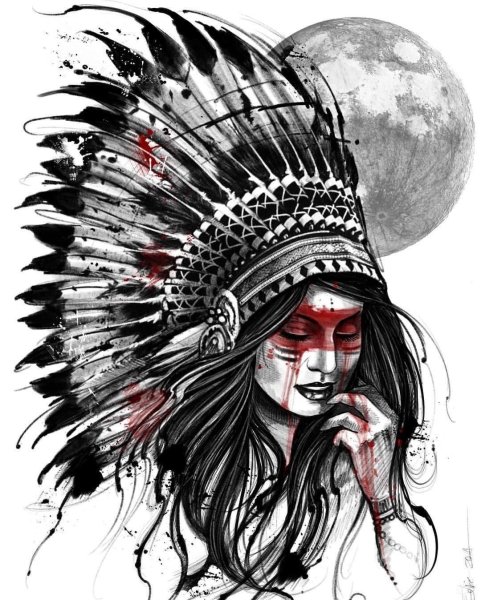 Индийские тату для девушек