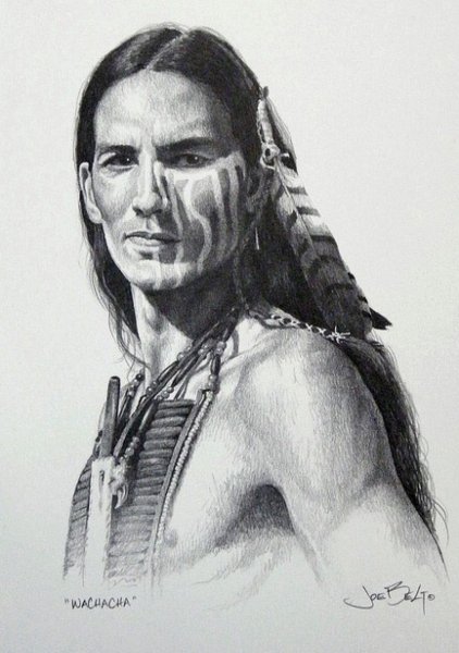 Индейский Роуч эскиз