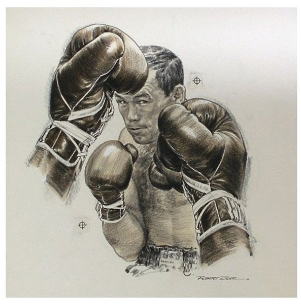 Нарисовать боксера