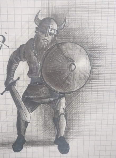 Один тату эскиз